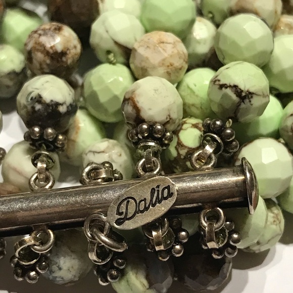 Six Strand Dalia Sterling Silver Bracelet - Picture 8 of 10